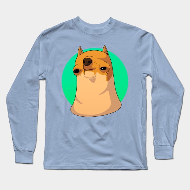 Derpy Chihuahua Long Sleeve T-Shirt by BoombasticArt